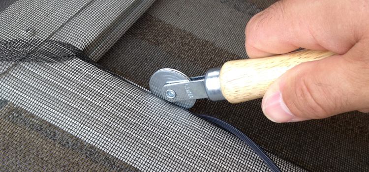 metal screen door repair in Prunedale