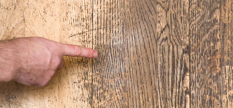 Wood Door Scratch Repair in Prunedale